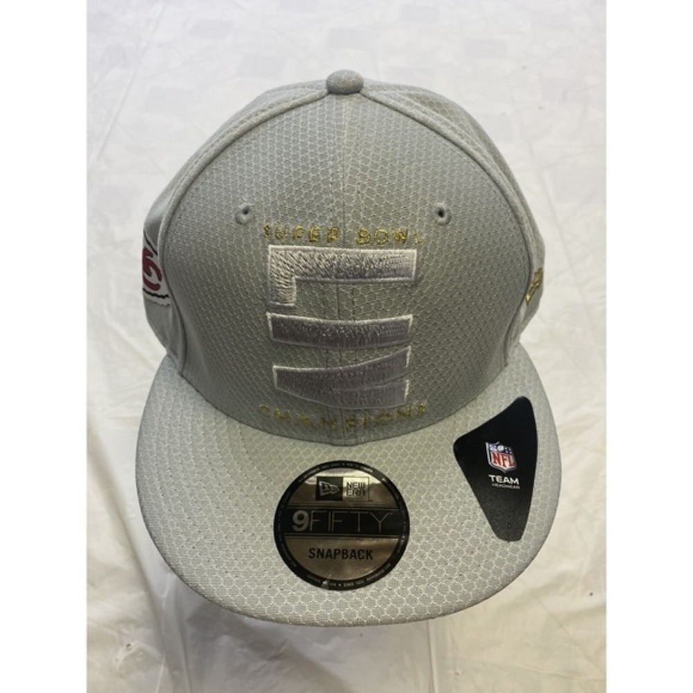 NWT New Era Kansas‎ City Chiefs Hat Super Bowl LIV Champions Gray